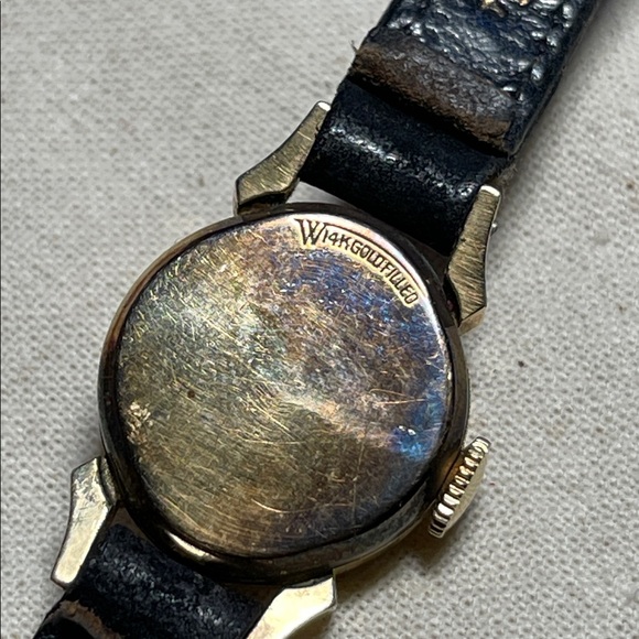 Lady Elgin Shockmaster Vintage 14K gold filled wrist watch main image 5
